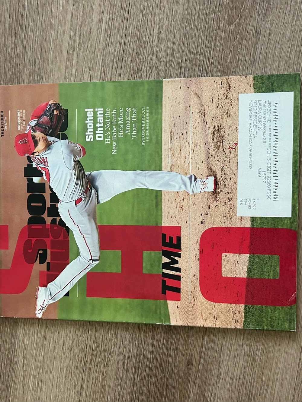 Sports Illustrated Shohei Ohtani OCT 2021 Issue
